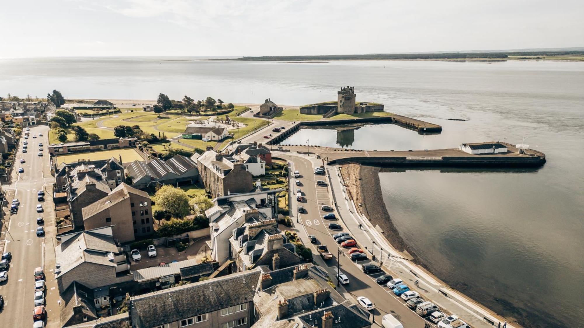 Ferienwohnung Ferry Beach House Broughty Ferry Exterior foto